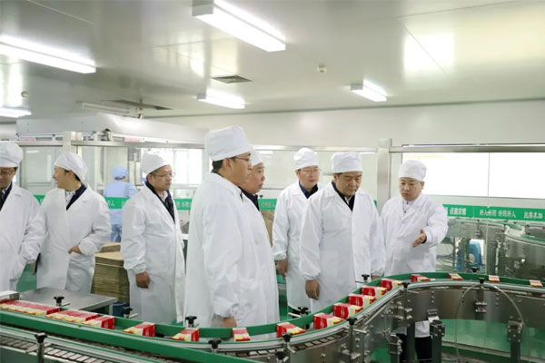 参观片剂车间出产线 参观片剂车间出产线